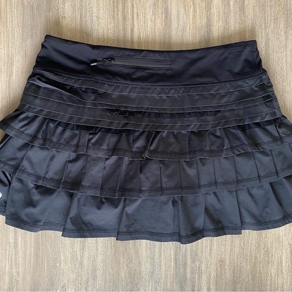 Lululemon Run: Back On Track Skirt ruffled skirt RARE - Picture 5 of 7